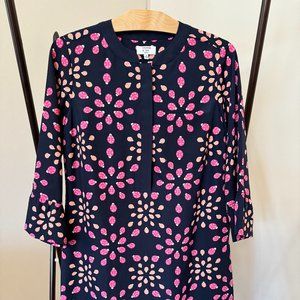 crown & ivy Ladybug Dress Size 2P Navy